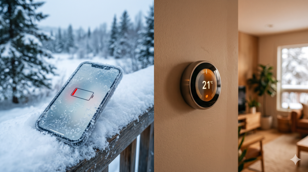 The Ultimate Canadian Winter Tech Guide (2026): Stopping Sub-Zero Phone Battery Drain & Slashing Heating Bills with Smart Thermostats 1 1792423781870