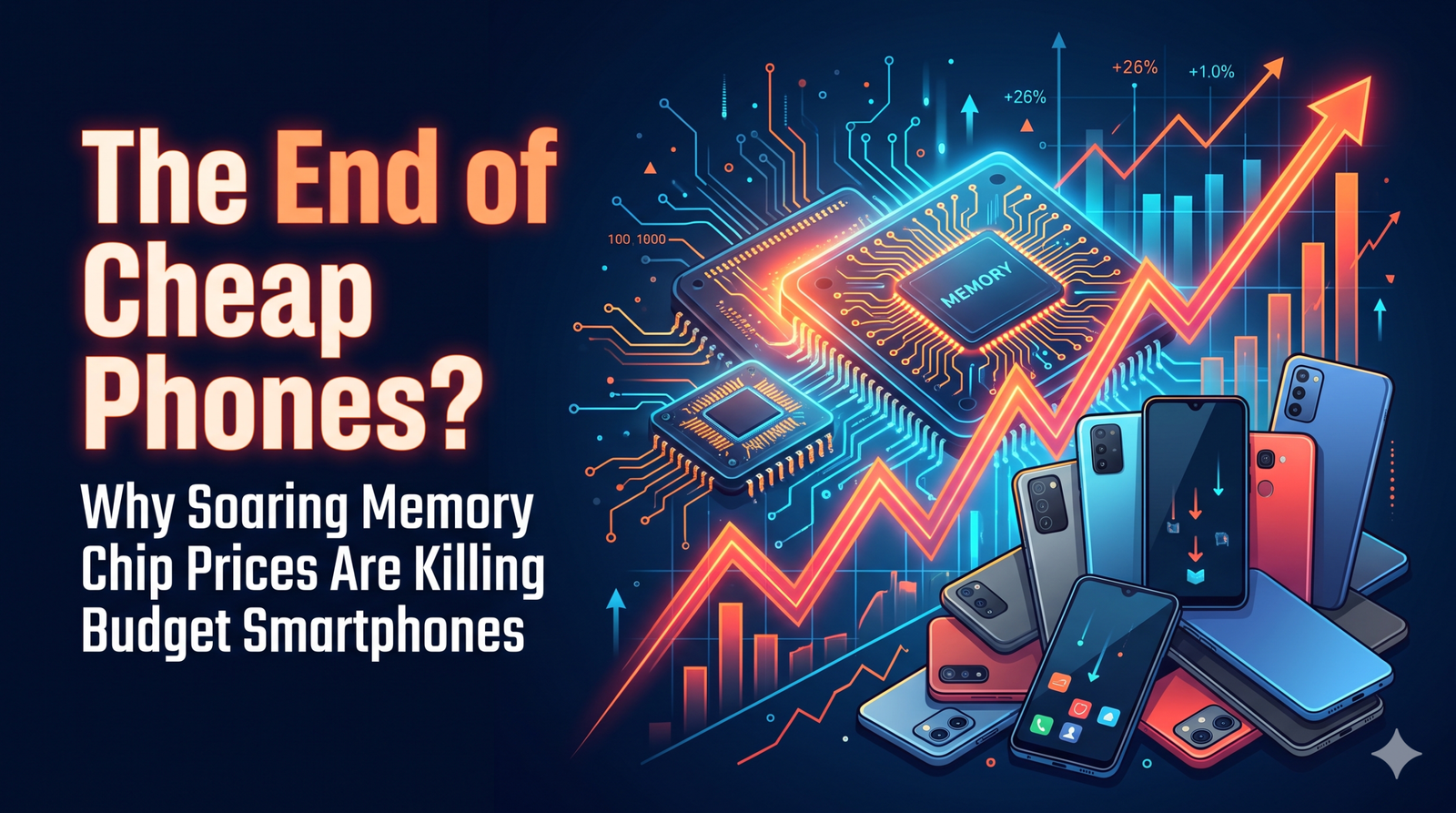 The End of Cheap Phones? Why Soaring Memory Chip Prices Are Killing Budget Smartphones 1 1792558708881 scaled