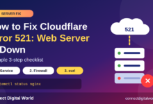 How to Fix Cloudflare Error 521: Web Server Is Down