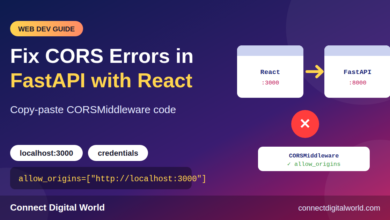 How to Fix CORS Policy Errors in FastAPI with a React Frontend 4 How to Fix CORS Policy Errors in FastAPI with a React Frontend