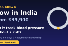 oura ring 5 india banner