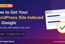 wordpress site indexed google step by step